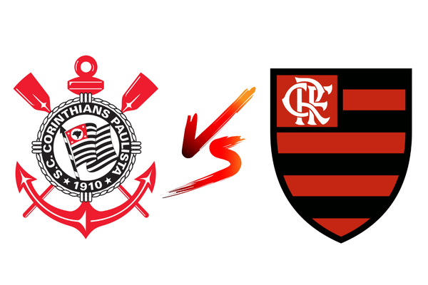 Corinthians x Flamengo lineups